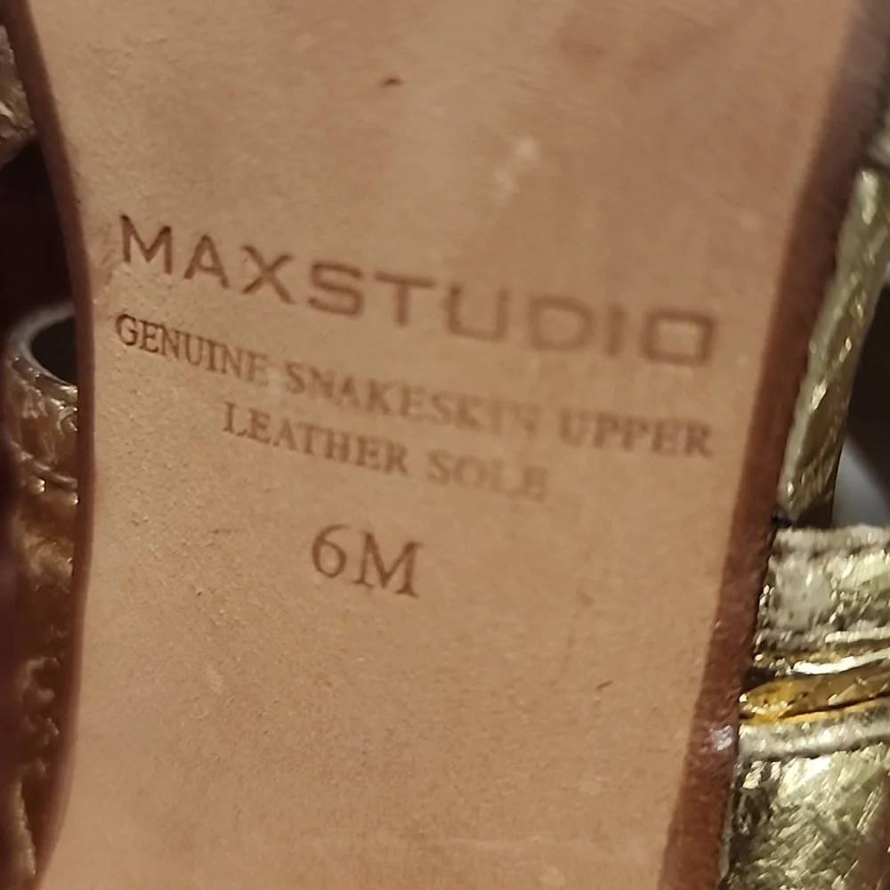 Maz studio snake skin heels - Picture 6 of 6